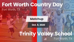 Matchup: Fort Worth Country vs. Trinity Valley School 2020