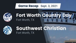 Recap: Fort Worth Country Day  vs. Southwest Christian  2021