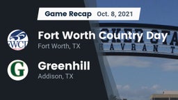 Recap: Fort Worth Country Day  vs. Greenhill  2021