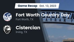 Recap: Fort Worth Country Day  vs. Cistercian  2023