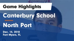 Canterbury School vs North Port Game Highlights - Dec. 14, 2018