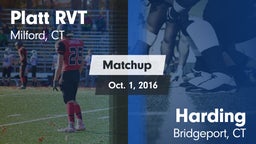 Matchup: Platt RVT High vs. Harding  2016