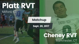 Matchup: Platt RVT High vs. Cheney RVT  2017