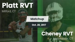 Matchup: Platt RVT High vs. Cheney RVT  2017