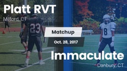 Matchup: Platt RVT High vs. Immaculate 2017