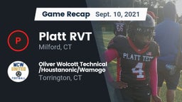 Recap: Platt RVT  vs. Oliver Wolcott Technical /Houstanonic/Wamogo 2021