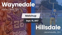 Matchup: Waynedale High vs. Hillsdale  2017