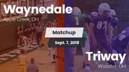 Matchup: Waynedale High vs. Triway  2018