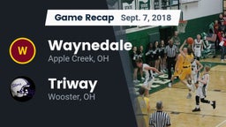 Recap: Waynedale  vs. Triway  2018