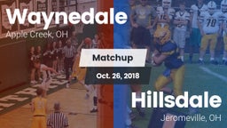 Matchup: Waynedale High vs. Hillsdale  2018