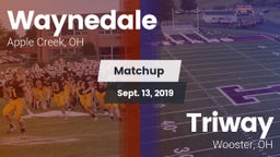Matchup: Waynedale High vs. Triway  2019
