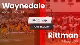 Matchup: Waynedale High vs. Rittman  2019