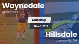 Matchup: Waynedale High vs. Hillsdale  2019