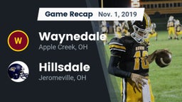 Recap: Waynedale  vs. Hillsdale  2019