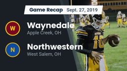 Recap: Waynedale  vs. Northwestern  2019