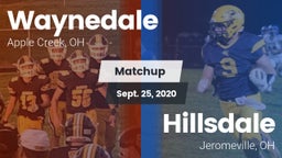 Matchup: Waynedale High vs. Hillsdale  2020