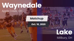 Matchup: Waynedale High vs. Lake  2020