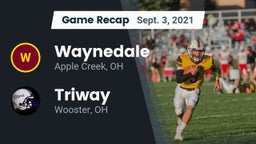 Recap: Waynedale  vs. Triway  2021