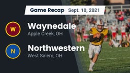 Recap: Waynedale  vs. Northwestern  2021