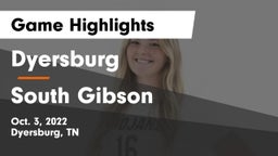 Dyersburg  vs South Gibson Game Highlights - Oct. 3, 2022