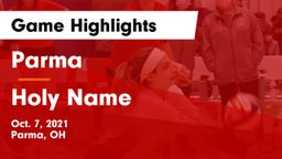 Parma  vs Holy Name  Game Highlights - Oct. 7, 2021
