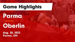 Parma  vs Oberlin  Game Highlights - Aug. 20, 2022