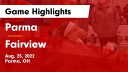 Parma  vs Fairview  Game Highlights - Aug. 25, 2022
