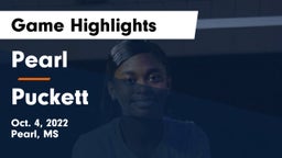 Pearl  vs Puckett  Game Highlights - Oct. 4, 2022