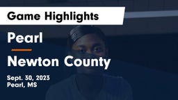 Pearl  vs Newton County  Game Highlights - Sept. 30, 2023