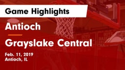 Antioch  vs Grayslake Central  Game Highlights - Feb. 11, 2019