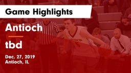 Antioch  vs tbd Game Highlights - Dec. 27, 2019