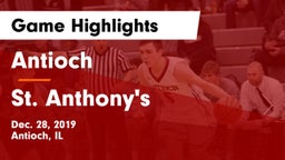 Antioch  vs St. Anthony's  Game Highlights - Dec. 28, 2019