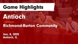 Antioch  vs Richmond-Burton Community  Game Highlights - Jan. 8, 2020