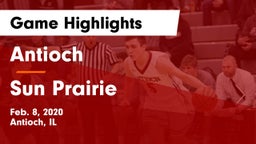 Antioch  vs Sun Prairie Game Highlights - Feb. 8, 2020