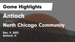 Antioch  vs North Chicago Community  Game Highlights - Dec. 9, 2023