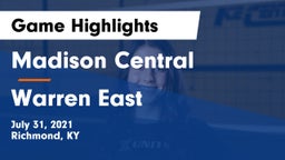 Madison Central  vs Warren East  Game Highlights - July 31, 2021