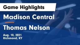 Madison Central  vs Thomas Nelson  Game Highlights - Aug. 10, 2021