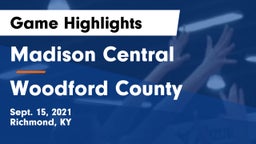 Madison Central  vs Woodford County Game Highlights - Sept. 15, 2021