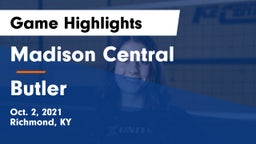 Madison Central  vs Butler  Game Highlights - Oct. 2, 2021