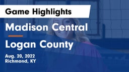 Madison Central  vs Logan County  Game Highlights - Aug. 20, 2022