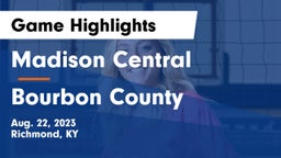 Madison Central  vs Bourbon County  Game Highlights - Aug. 22, 2023
