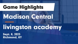 Madison Central  vs livingston academy Game Highlights - Sept. 8, 2023