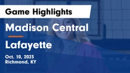 Madison Central  vs Lafayette  Game Highlights - Oct. 10, 2023