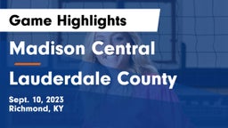 Madison Central  vs Lauderdale County  Game Highlights - Sept. 10, 2023