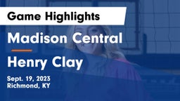 Madison Central  vs Henry Clay  Game Highlights - Sept. 19, 2023