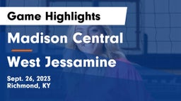 Madison Central  vs West Jessamine  Game Highlights - Sept. 26, 2023