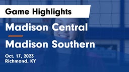 Madison Central  vs Madison Southern  Game Highlights - Oct. 17, 2023