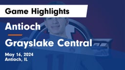 Antioch  vs Grayslake Central  Game Highlights - May 16, 2024