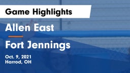 Allen East  vs Fort Jennings  Game Highlights - Oct. 9, 2021
