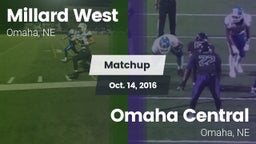 Matchup: Millard West vs. Omaha Central  2016